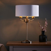 Lampa stołowa Endon Lighting Highclere 98932 mosiądz