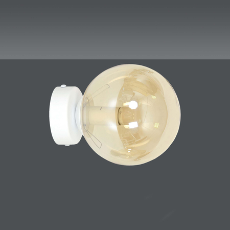 Lampa wisząca ROSSI K1 WH MIODOWY Emibig 879/K1 biały/beżowy