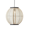 Lampa wisząca Endon Lighting Zaire 101688 drewniany