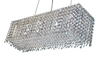 Lampa wisząca ROMA Azzardo AZ1510 clear / chrome