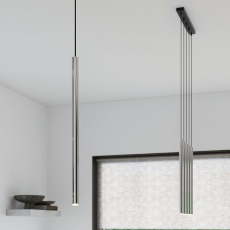 Sollux Lighting Lampa wisząca PASTELO 1 czarna SL.0469