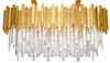 Lampa wisząca Luces Exclusivas CAMPANA LE42289 złoty