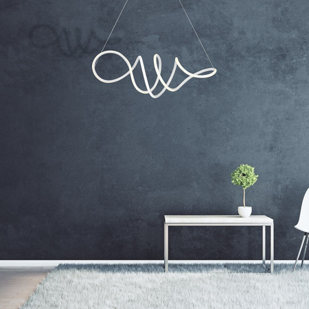 Milagro Lampa wisząca Loca Biały 56W LED ML5491 BIAŁY