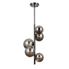 Lampa wisząca Italux PND-406007-V5A-BCR Czarny chrom
