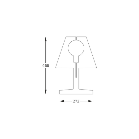 Lampa stołowa OAK Zuma Line 4113603 drewniany