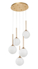 Lampa wisząca Luces Exclusivas PEREZ LE41752 złoty