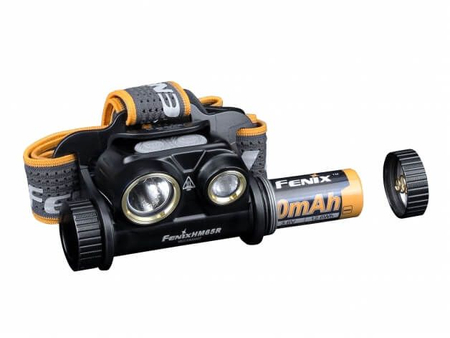 Latarka czołowa Fenix HM65R + uchwyt do kasku