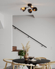 Lampa sufitowa By Rydens Turno 4202090-4002 matowy czarny
