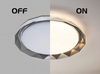 Lampa sufitowa Rabalux Arcadia 3482 popielaty