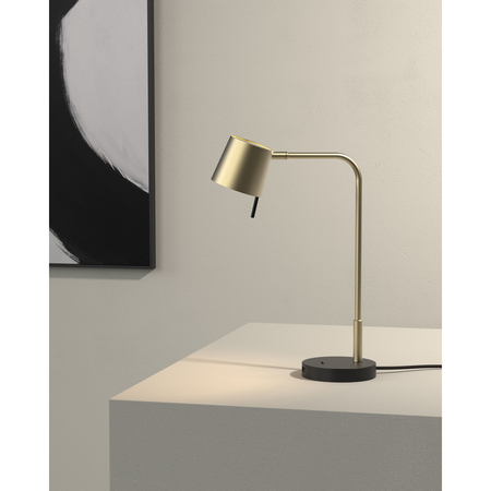 Lampa stołowa Astro Miura Desk USB 1444008 Matowy Złoty