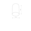 Spot POINT PLEXI Nowodvorski 6530 czarny