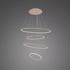 Lampa wisząca Ledowe Okręgi No.4 100cm 3k miedziana Dali