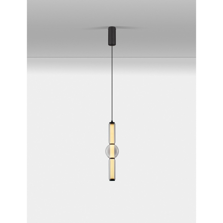 Lampa wisząca Luces Exclusivas GLORICA LE45192 szary i odcienie szarości