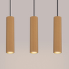 Sollux Lighting Lampa wisząca KARBON 3L złoty SL.1556