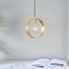 Endon Lighting Lampa wisząca 81921 mosiądz