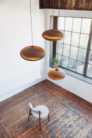 Lampa wisząca Graypants GP-145-a Scraplights Disc20 natural