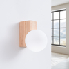 Sollux Lighting Kinkiet BULBO naturalne drewno SL.1682