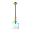 Lampa wisząca Italux Manso PND-37462A-MC-GD Piaskowany złoty z połyskiem