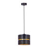 Lampa wisząca ZIMBO Kaja K-5220 czarny/złoty