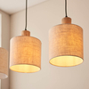 Lampa wisząca Endon Lighting Durban 101681 drewniany
