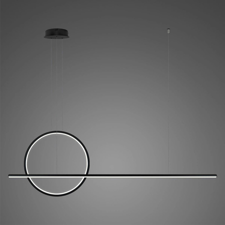 Lampa wisząca Linea No.2 40cm czarna 3k 30W