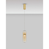 Lampa wisząca Luces Exclusivas REBALVO LE45198 złoty i odcienie złota