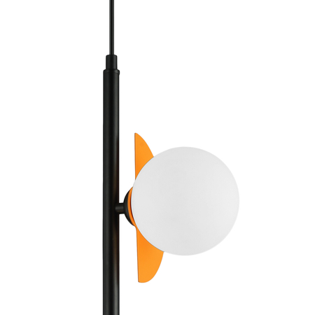 Lampa wisząca Italux Nauti PND-37482-3V-MLTI Niebieski, pomarańczowy, różowy