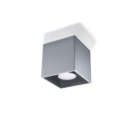 Sollux Lighting Plafon QUAD 1 szary SL.0024