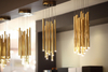Lampa wisząca Maxlight P0265D złoty