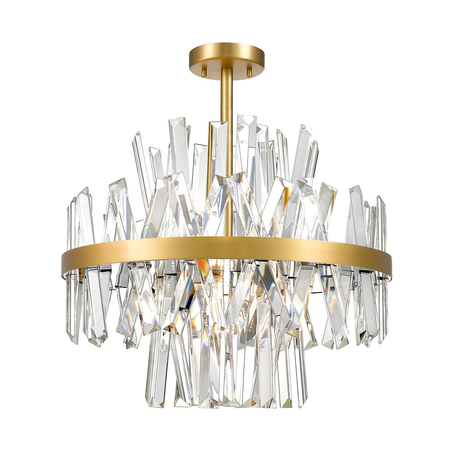 Lampa sufitowa Zuma Line C0567-08C-7GAC CONSTANTINOPLE LAMPA SUFITOWA ZŁOTA/GOLD