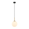 Lampa wisząca Italux PND-5578-1S-BRO-BK Brąz antyczny