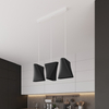 Sollux Lighting Żyrandol BLUM 1 czarny SL.0770