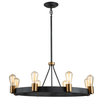 Lampa wisząca / Półplafon Silas - 8 źródeł światła Quintiesse QN-SILAS-8P-DZ