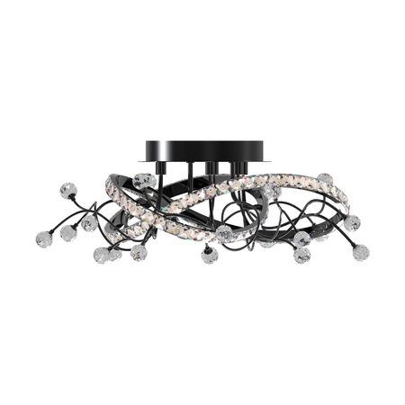 Lampa sufitowa Zuma Line MX3481-1S-3BCT MAIA LAMPA SUFITOWA CZARNA/BLACK