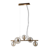 Lampa wisząca Italux PND-406007-5-HBR Mosiądz miodowy