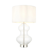 Lampa stołowa Endon Lighting Kelda Shaped 102676 nikiel