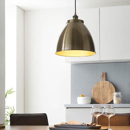Endon Lighting Lampa wisząca 98744 mosiądz