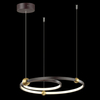 Ledowa Lampa wisząca Aurora No.2 50cm 3k czarna ściemnialna