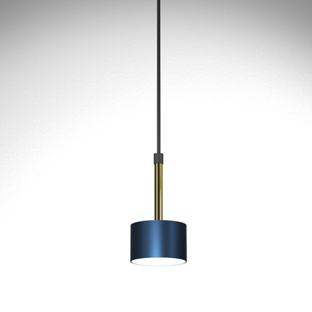 Milagro Lampa wisząca ARENA BLUE/GOLD 1xGX53 MLP7772 Niebieski / Złoto