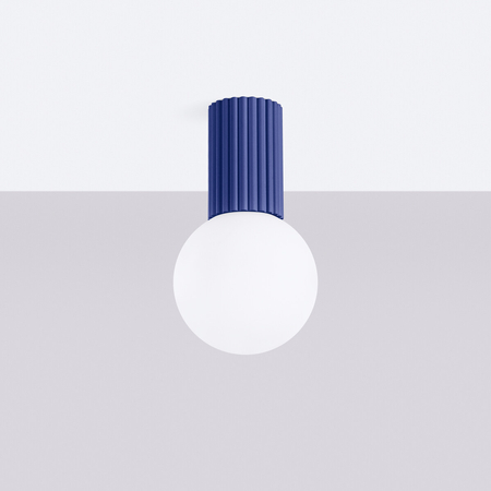 Sollux Lighting Plafon HALO ultramaryna IP44 SL.1738