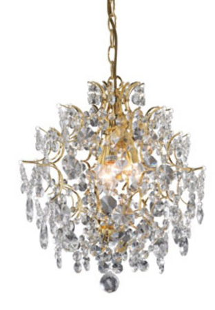Żyrandol Markslöjd ROSENDAL 100524 złoty/przezroczysty