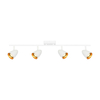 Spot Italux SPL-36748-4-WH-GD Biały, złoty