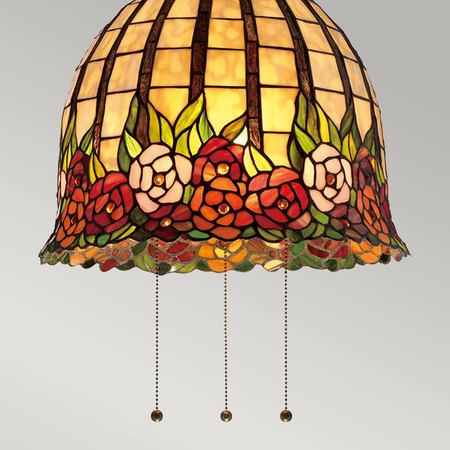 Lampa wisząca Elstead Lighting Rosecliffe brąz QZ-ROSECLIFFE-P