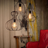 Lampa wisząca Ideal Lux 148502 Ampolla-1 SP1 Nero