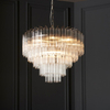 Lampa wisząca Endon Lighting Toulouse 104090 nikiel