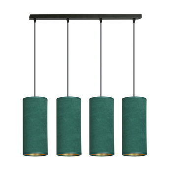 Lampa wisząca BENTE 4 BL GREEN Emibig 1058/4 zielony