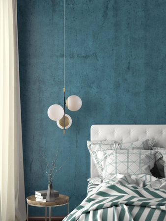 Lampa wisząca Maytoni MOD048PL-03G Nostalgia - Matowe złoto