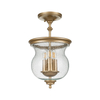 Lampa sufitowa Elstead Lighting Pickering Lane mosiądz FE-PICKERING-LANE-SF-PNBR