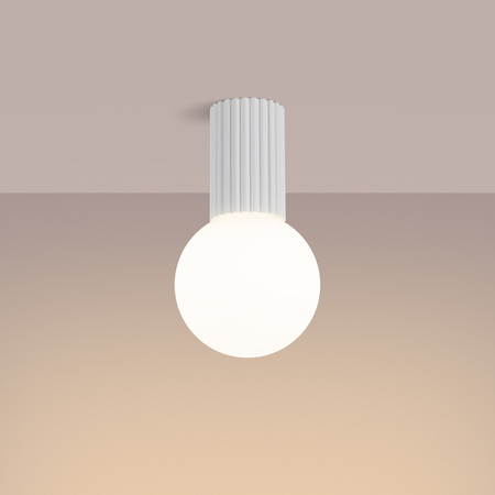 Sollux Lighting Plafon HALO biały IP44 SL.1708