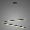 Lampa Ledowe Okręgi No.2 120cm 3k czarna Dali